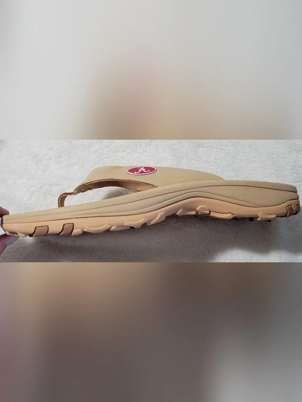 NWT ZORIZ University of Alabama Golf Flip Flop Sandals